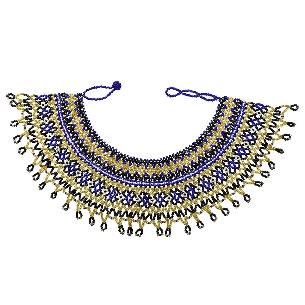 Multicolor South African Resin Beads Choker Necklace For Women
