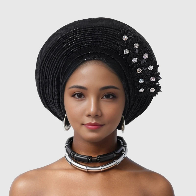African Women Headscarf Hat- Nigerian Gele Headtie