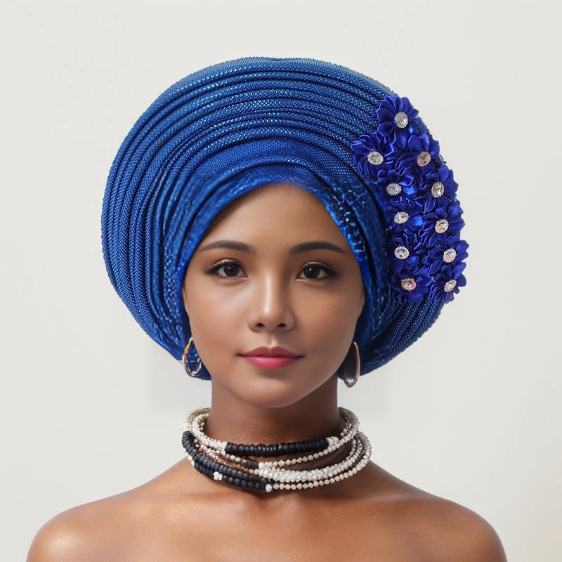 African Women Headscarf Hat- Nigerian Gele Headtie