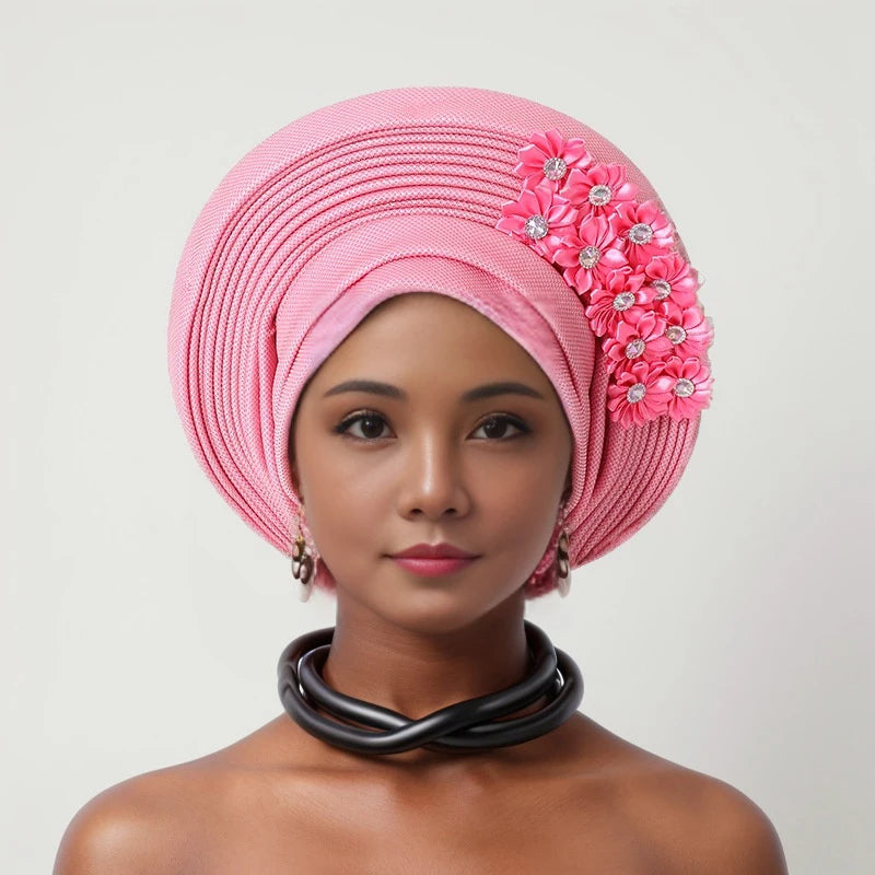 African Women Headscarf Hat- Nigerian Gele Headtie